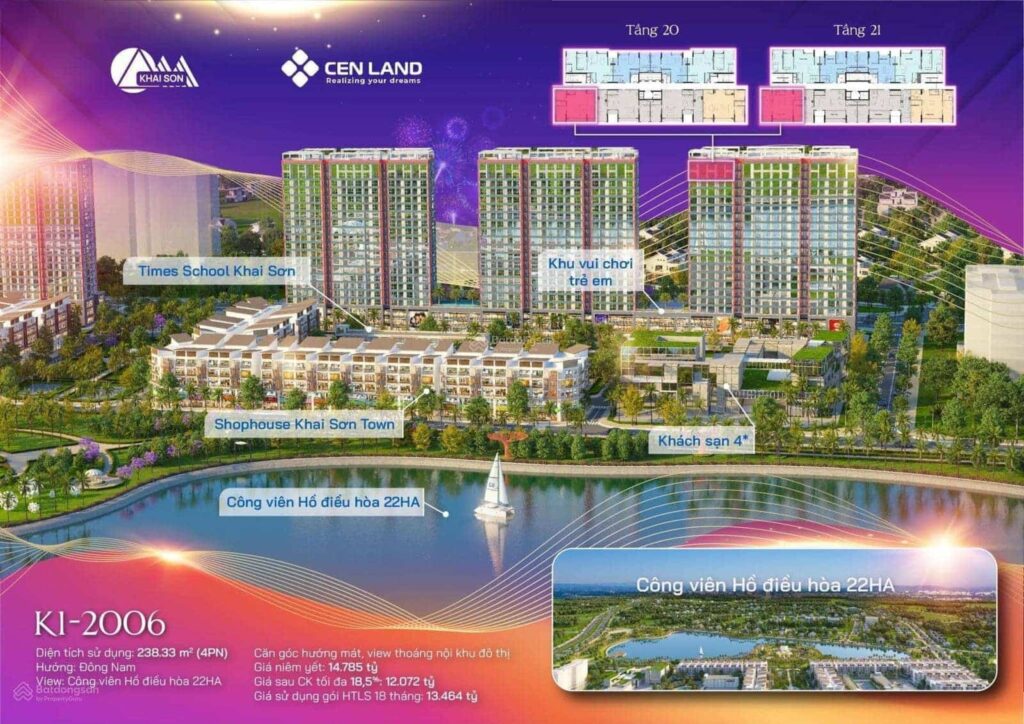 Căn hộ VIP Penthouse Khai Sơn City
